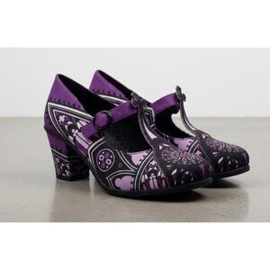 Women's - Hot Chocolate Design Chocolaticas Mid Heels Gothic Pumps, Size 35 (US